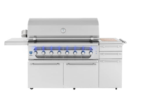 Muscle 54" Freestanding Hybrid Grill