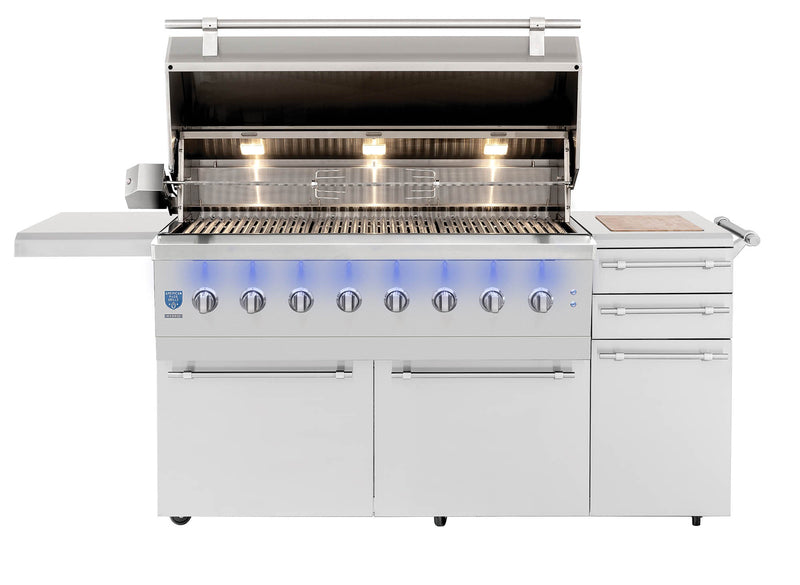 Encore 54" Freestanding Hybrid Grill