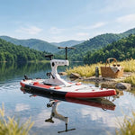 Inflatable Water Bikes for Lake - Pro Pedal Water Bicycle with 485lb Capacity, Quick Setup, Ideal for Family Outings, Beach Trips, Outdoor Water Sports
