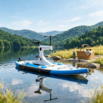 Inflatable Water Bikes for Lake - Pro Pedal Water Bicycle with 485lb Capacity, Quick Setup, Ideal for Family Outings, Beach Trips, Outdoor Water Sports