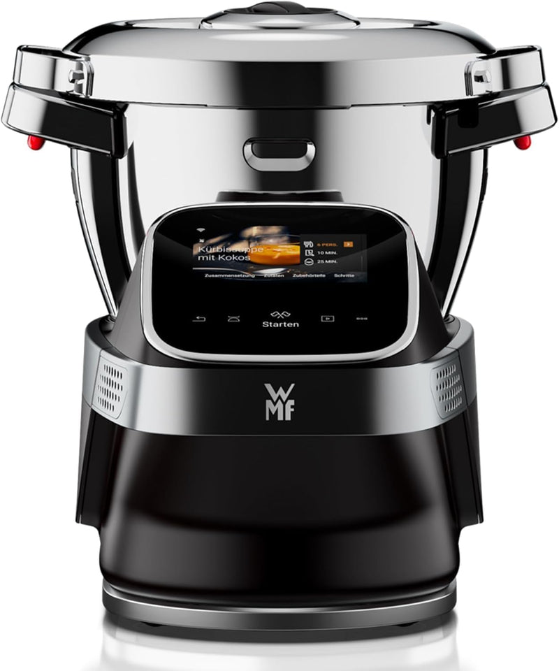 WMF Avantgarde Kitchen Machine with Cooking Function 1550W 3L Matt Stainless Steel