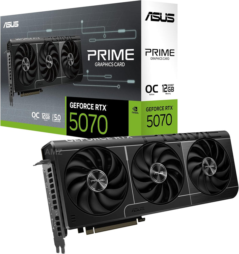ASUS Prime GeForce RTX 5070 OC 12GB GDDR7 Graphics Card