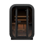 SaunaLife Model CL3G Cube-Series Outdoor 2-Person Home Sauna Kit